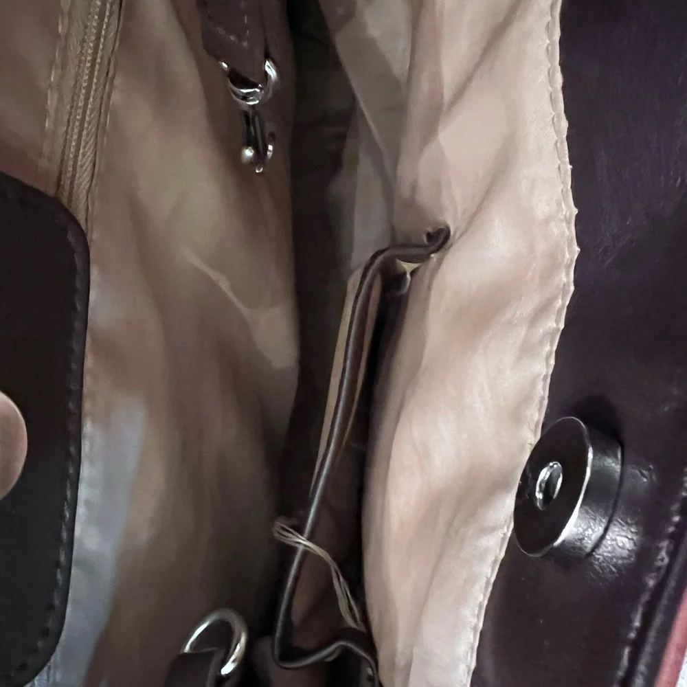Aurielle Satchel Bag multiple pockets